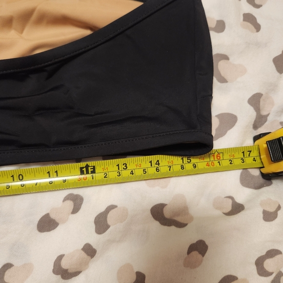 Nu Swim Bikini Black Super Top NWOT - Picture 5 of 8